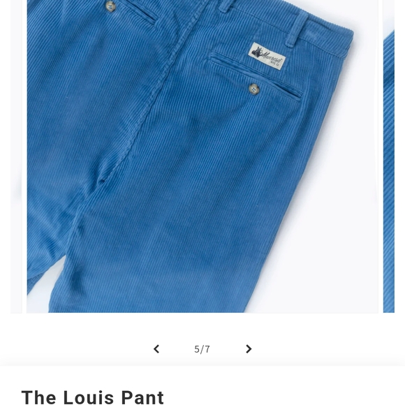 Manresa NwT The Louis Corduroy Pant - Picture 5 of 9